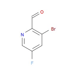 Aobchem&nbsp;3-Bromo-5-fluoropicolinaldehyde | ≥97% | CAS 1227603-05-5 | C6H3BrFNO | 1g