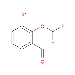 Aobchem&nbsp;3-Bromo-2-(difluoromethoxy)benzaldehyde | ≥97% | CAS 1249999-12-9 | C8H5BrF2O2 | 250mg