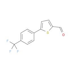 Aobchem&nbsp;5-[4-(Trifluoromethyl)phenyl]-2-thiophenecarboxaldehyde | ≥95% | CAS 343604-31-9 | C12H7F3OS | 250mg