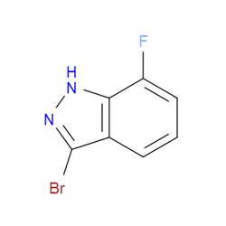 Aobchem&nbsp;3-Bromo-7-fluoro-1H-indazole | ≥95% | CAS 1257853-72-7 | C7H4BrFN2 | 1g