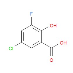Aobchem&nbsp;5-Chloro-3-fluoro-2-hydroxybenzoic acid | ≥95% | CAS 844503-43-1 | C7H4ClFO3 | 1g