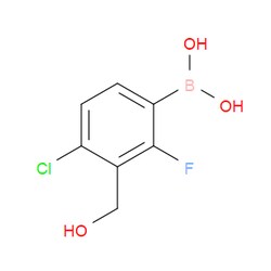 Aobchem&nbsp;4-Chloro-2-fluoro-3-hydroxymethylphenylboronic acid | ≥97% | CAS 1451393-58-0 | C7H7BClFO3 | 1g