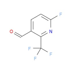 Aobchem&nbsp;6-Fluoro-2-(trifluoromethyl)-3-pyridinecarboxaldehyde | ≥95% | CAS 1227599-77-0 | C7H3F4NO | 500mg