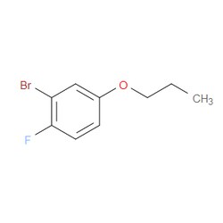 Aobchem&nbsp;2-Bromo-1-fluoro-4-propoxybenzene | ≥97% | CAS 1547625-49-9 | C9H10BrFO | 1g