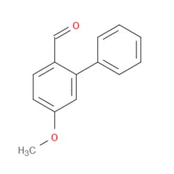 Aobchem&nbsp;5-Methoxy[1 1 -biphenyl]-2-carboxaldehyde | ≥97% | CAS 15144-84-0 | C14H12O2 | 250mg