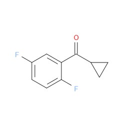 Aobchem&nbsp;Cyclopropyl(2 5-difluorophenyl)methanone | ≥95% | CAS 1094338-36-9 | C10H8F2O | 500mg