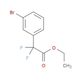 Aobchem&nbsp;Ethyl 3-bromo-   -difluorobenzeneacetate | ≥97% | CAS 885068-75-7 | C10H9BrF2O2 | 250mg