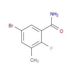 Aobchem&nbsp;5-Bromo-2-fluoro-3-methylbenzamide | ≥97% | CAS 1503765-55-6 | C8H7BrFNO | 1g