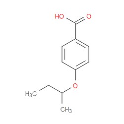 Aobchem&nbsp;4-(1-Methylpropoxy)benzoic acid | ≥95% | CAS 104097-41-8 | C11H14O3 | 250mg