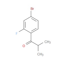 Aobchem 1-(4-Bromo-2-fluorophenyl)-2-methyl-1-propanone | ≥95% | CAS 801303-32-2