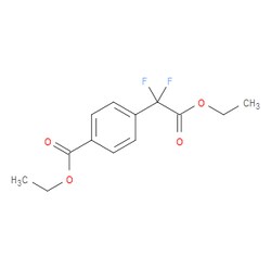 Aobchem&nbsp;Ethyl 4-(2-ethoxy-1 1-difluoro-2-oxoethyl)benzoate | ≥97% | CAS 924312-34-5 | C13H14F2O4 | 500mg