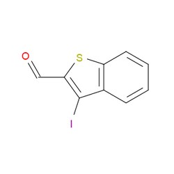 Aobchem&nbsp;3-Iodobenzo[b]thiophene-2-carbaldehyde | ≥97% | CAS 1259895-71-0 | C9H5IOS | 1g