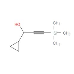 Aobchem&nbsp;-[2-(Trimethylsilyl)ethynyl]cyclopropanemethanol | ≥95% | CAS 192315-00-7 | C9H16OSi | 250mg