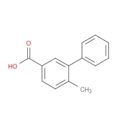 Aobchem&nbsp;6-Methyl-[1 1 -biphenyl]-3-carboxylic acid | ≥97% | CAS 401573-78-2 | C14H12O2 | 1g