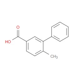 Aobchem&nbsp;6-Methyl-[1 1 -biphenyl]-3-carboxylic acid | ≥97% | CAS 401573-78-2 | C14H12O2 | 250mg