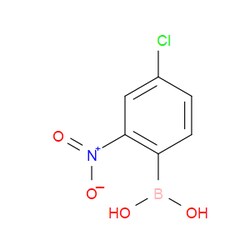 Aobchem&nbsp;4-Chloro-2-nitrophenylboronic acid | ≥97% | CAS 1312921-23-5 | C6H5BClNO4 | 500mg