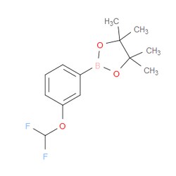 Aobchem&nbsp;2-(3-(Difluoromethoxy)phenyl)-4 4 5 5-tetramethyl-1 3 2-dioxaborolane | ≥97% | CAS 1035690-56-2 | C13H17BF2O3 | 1g