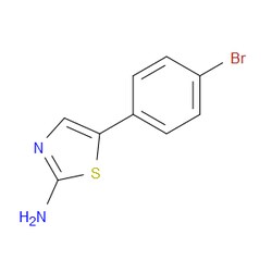 Aobchem&nbsp;5-(4-Bromophenyl)thiazol-2-amine | ≥97% | CAS 73040-60-5 | C9H7BrN2S | 500mg