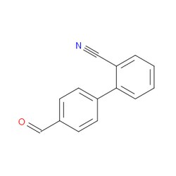 Aobchem&nbsp;4 -Formyl-[1 1 -biphenyl]-2-carbonitrile | ≥97% | CAS 135689-93-9 | C14H9NO | 500mg