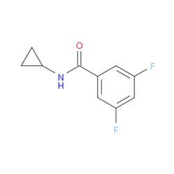 Aobchem&nbsp;N-cyclopropyl-3 5-difluorobenzamide | ≥97% | CAS 948645-14-5 | C10H9F2NO | 500mg