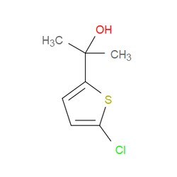 Aobchem&nbsp;5-Chloro-   -dimethyl-2-thiophenemethanol | ≥95% | CAS 62119-82-8 | C7H9ClOS | 500mg