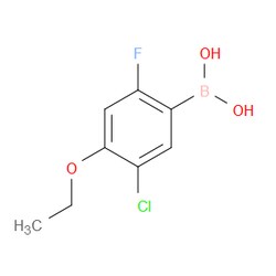 Aobchem&nbsp;5-Chloro-4-ethoxy-2-fluorophenylboronic acid | ≥97% | CAS 2121511-65-5 | C8H9BClFO3 | 250mg