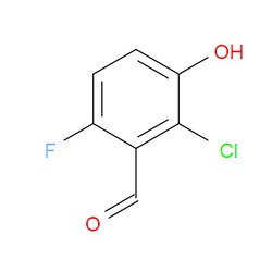 Aobchem&nbsp;2-Chloro-6-fluoro-3-hydroxybenzaldehyde | ≥95% | CAS 1083103-41-6 | C7H4ClFO2 | 1g