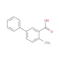 Aobchem&nbsp;4-Methyl-[1 1 -biphenyl]-3-carboxylic acid | ≥97% | CAS 2840-35-9 | C14H12O2 | 1g