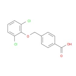 Aobchem&nbsp;4-[(2 6-Dichlorophenoxy)methyl]benzoic acid | ≥95% | CAS 861233-47-8 | C14H10Cl2O3 | 250mg