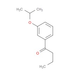 Aobchem&nbsp;1-[3-(1-Methylethoxy)phenyl]-1-butanone | ≥95% | CAS 1443307-30-9 | C13H18O2 | 1g