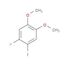 Aobchem&nbsp;1-Fluoro-4 5-dimethoxy-2-iodobenzene | ≥97% | CAS 900175-06-6 | C8H8FIO2 | 500mg