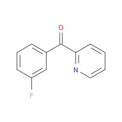 Aobchem&nbsp;(3-Fluorophenyl)-2-pyridinylmethanone | ≥95% | CAS 898779-78-7 | C12H8FNO | 250mg