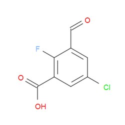 Aobchem&nbsp;5-Chloro-2-fluoro-3-formylbenzoic acid | ≥97% | CAS 2166733-68-0 | C8H4ClFO3 | 500mg