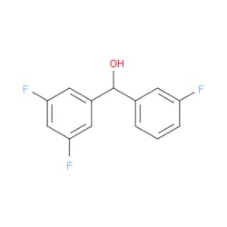 Aobchem&nbsp;3 5-Difluoro- -(3-fluorophenyl)benzenemethanol | ≥95% | CAS 844683-66-5 | C13H9F3O | 1g
