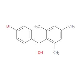 Aobchem&nbsp;-(4-Bromophenyl)-2 4 6-trimethylbenzenemethanol | ≥95% | CAS 29334-21-2 | C16H17BrO | 1g