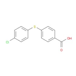 Aobchem&nbsp;4-[(4-Chlorophenyl)thio]benzoic acid | ≥95% | CAS 78259-01-5 | C13H9ClO2S | 500mg