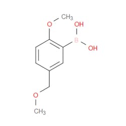 Aobchem&nbsp;2-Methoxy-5-(methoxymethyl)phenylboronic acid | ≥97% | CAS 1332504-32-1 | C9H13BO4 | 1g