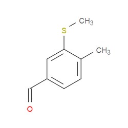Aobchem&nbsp;4-Methyl-3-(methylthio)benzaldehyde | ≥97% | CAS 315188-40-0 | C9H10OS | 500mg