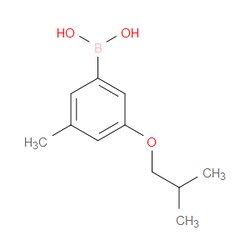 Aobchem&nbsp;3-Isobutoxy-5-methylphenylboronic acid | ≥97% | CAS 1256345-77-3 | C11H17BO3 | 1g