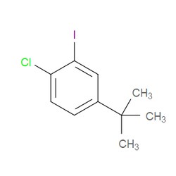 Aobchem&nbsp;4-(Tert-Butyl)-1-chloro-2-iodobenzene | ≥95% | CAS 1233062-20-8 | C10H12ClI | 1g