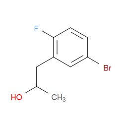 Aobchem&nbsp;1-(5-Bromo-2-fluorophenyl)propan-2-ol | ≥97% | CAS 1248151-88-3 | C9H10BrFO | 250mg