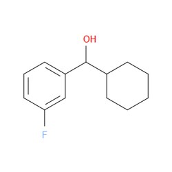 Aobchem&nbsp;-Cyclohexyl-3-fluorobenzenemethanol | ≥95% | CAS 1024708-58-4 | C13H17FO | 500mg