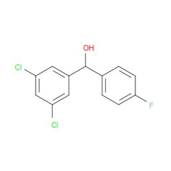 Aobchem&nbsp;3 5-Dichloro- -(4-fluorophenyl)benzenemethanol | ≥95% | CAS 844683-76-7 | C13H9Cl2FO | 250mg