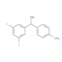 Aobchem&nbsp;3 5-Difluoro- -(4-methylphenyl)benzenemethanol | ≥95% | CAS 842140-58-3 | C14H12F2O | 500mg