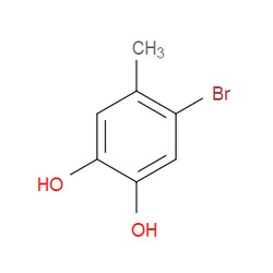 Aobchem&nbsp;4-Bromo-5-methylbenzene-1 2-diol | ≥95% | CAS 18863-72-4 | C7H7BrO2 | 1g