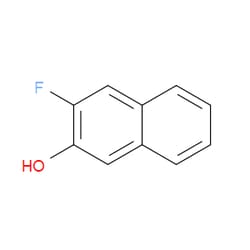 Aobchem&nbsp;3-Fluoro-2-naphthalenol | ≥95% | CAS 324-40-3 | C10H7FO | 500mg