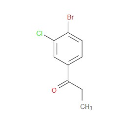 Aobchem&nbsp;1-(4-Bromo-3-chlorophenyl)-1-propanone | ≥95% | CAS 1261583-09-8 | C9H8BrClO | 250mg