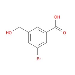 Aobchem&nbsp;3-Bromo-5-(hydroxymethyl)benzoic acid | ≥97% | CAS 123065-61-2 | C8H7BrO3 | 1g