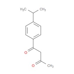 Aobchem&nbsp;1-[4-(1-Methylethyl)phenyl]-1 3-butanedione | ≥95% | CAS 29681-96-7 | C13H16O2 | 1g