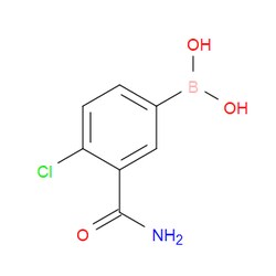 Aobchem&nbsp;3-Carbamoyl-4-chlorophenylboronic acid | ≥97% | CAS 871332-67-1 | C7H7BClNO3 | 500mg